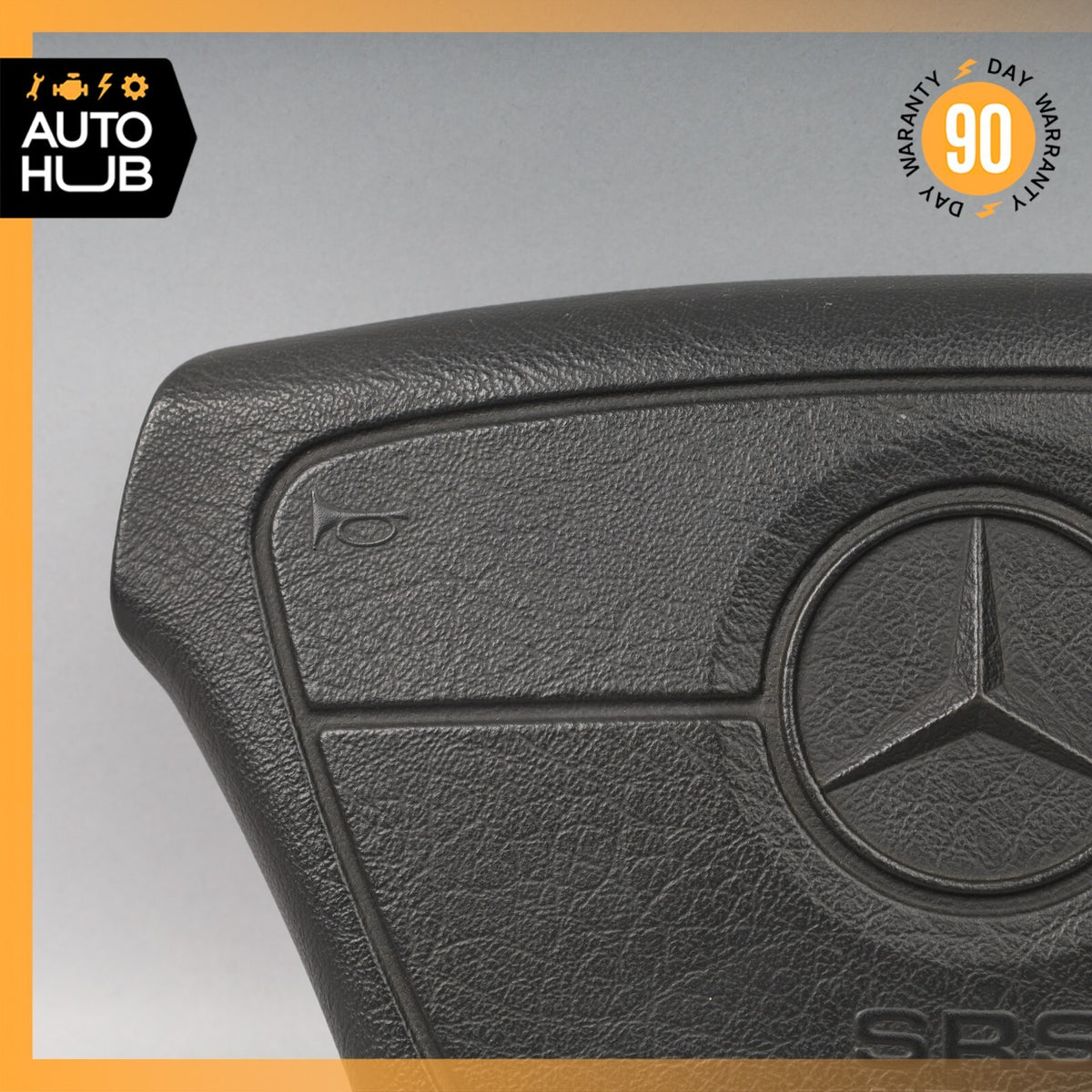 92-98 Mercedes R129 SL320 300SL Driver Steering Wheel Airbag Air Bag Brown OEM - photo 5