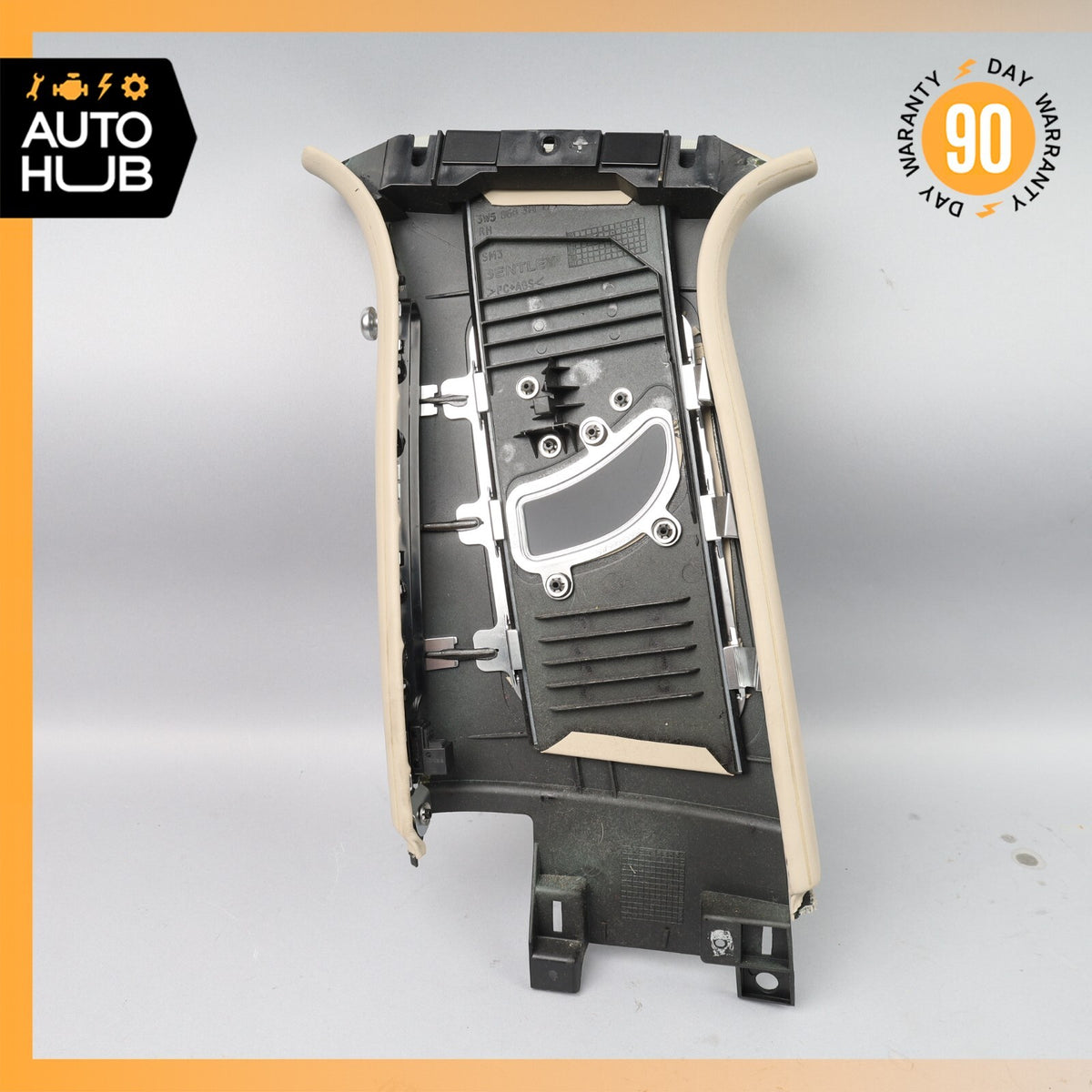 Bentley Continental Flying Spur Right Side Upper B-Pillar Cover Trim OEM 80k - photo 9