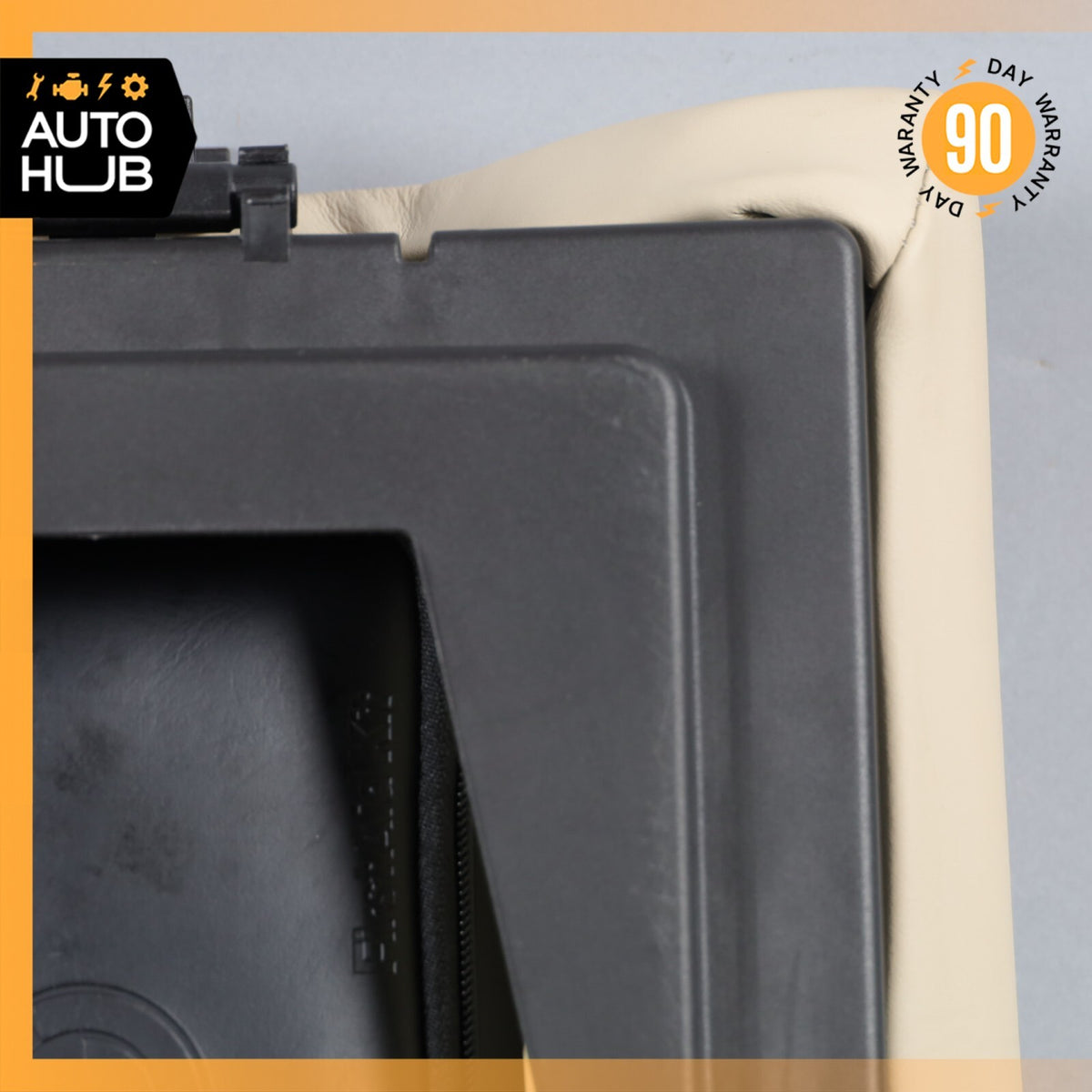 04-10 BMW E64 650i Rear Center Console Seat Armrest Beige OEM - photo 20