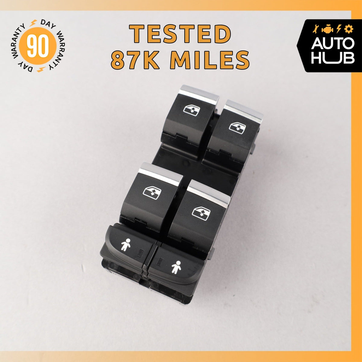 Audi 4M Q7 SQ7 Front Let Driver Door Window Master Control Switch 4M0959851B OEM - photo 1