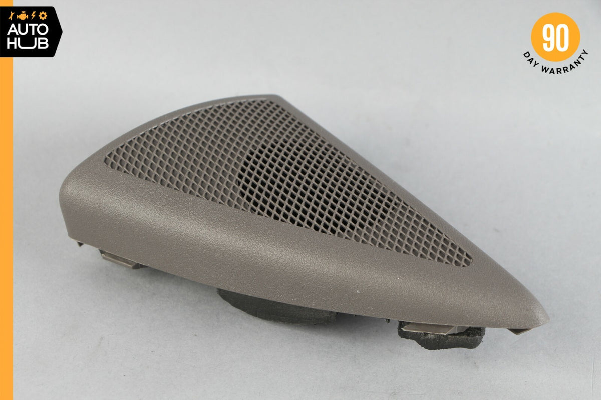 07-09 Mercedes W211 E350 E320 Tweeter Speaker Cover Left Driver Side Grey OEM - photo 6