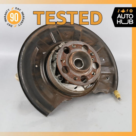 10-18 Mercedes W212 E350 CLS400 GLK350 Rear Left Side Spindle Knuckle Hub OEM - photo 1