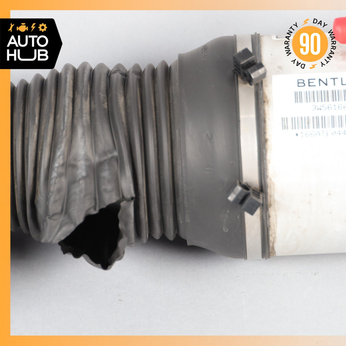 Bentley Continental Flying Spur Front Left Side Air Ride Air Shock Strut OEM 80k - photo 3