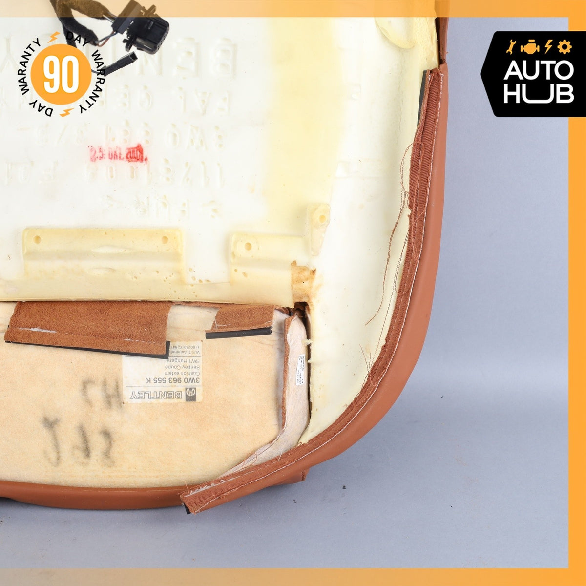 Bentley Continental GTC GT Front Right Side Lower Bottom Seat Cushion OEM 43k - photo 18