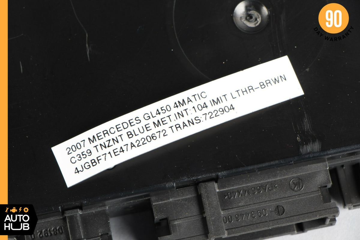 07-12 Mercedes X164 GL450 GL550 Third Seat Row Power Folding Control Module OEM - photo 10