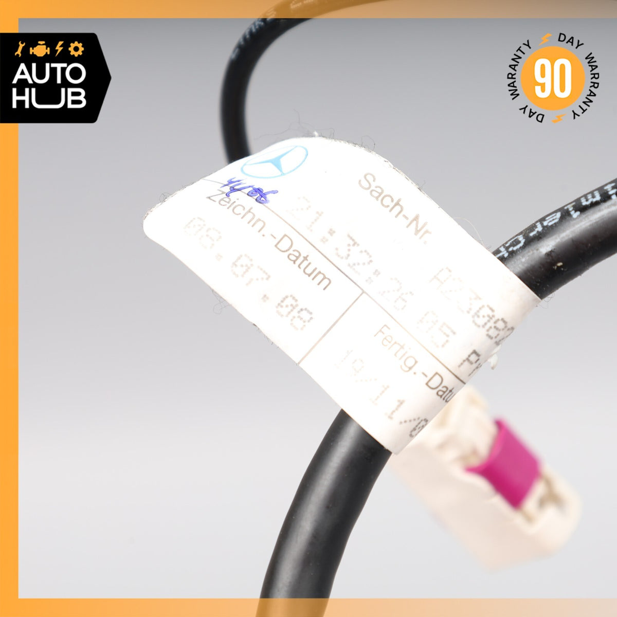 Mercedes R230 SL500 SL55 AMG Ipod Interface Control Module Cable Harness OEM - photo 12