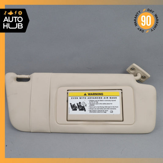 03-09 Mercedes W209 CLK350 CLK55 Right Passenger Sunvisor Sun Visor Beige OEM - photo 1