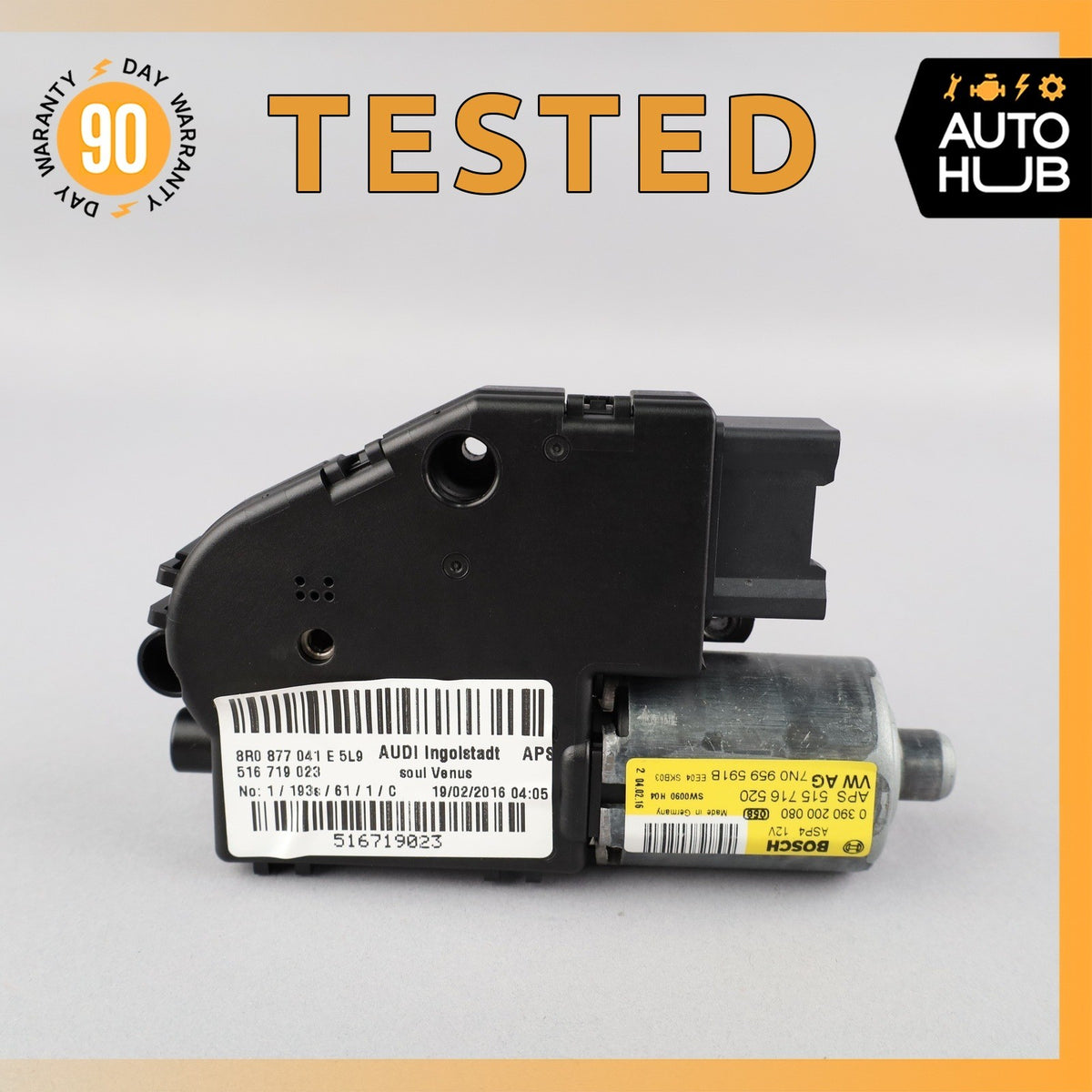 Audi 8R Q5 SQ5 Panoramic Sunroof Roof Motor 7N0959591B OEM - photo 1