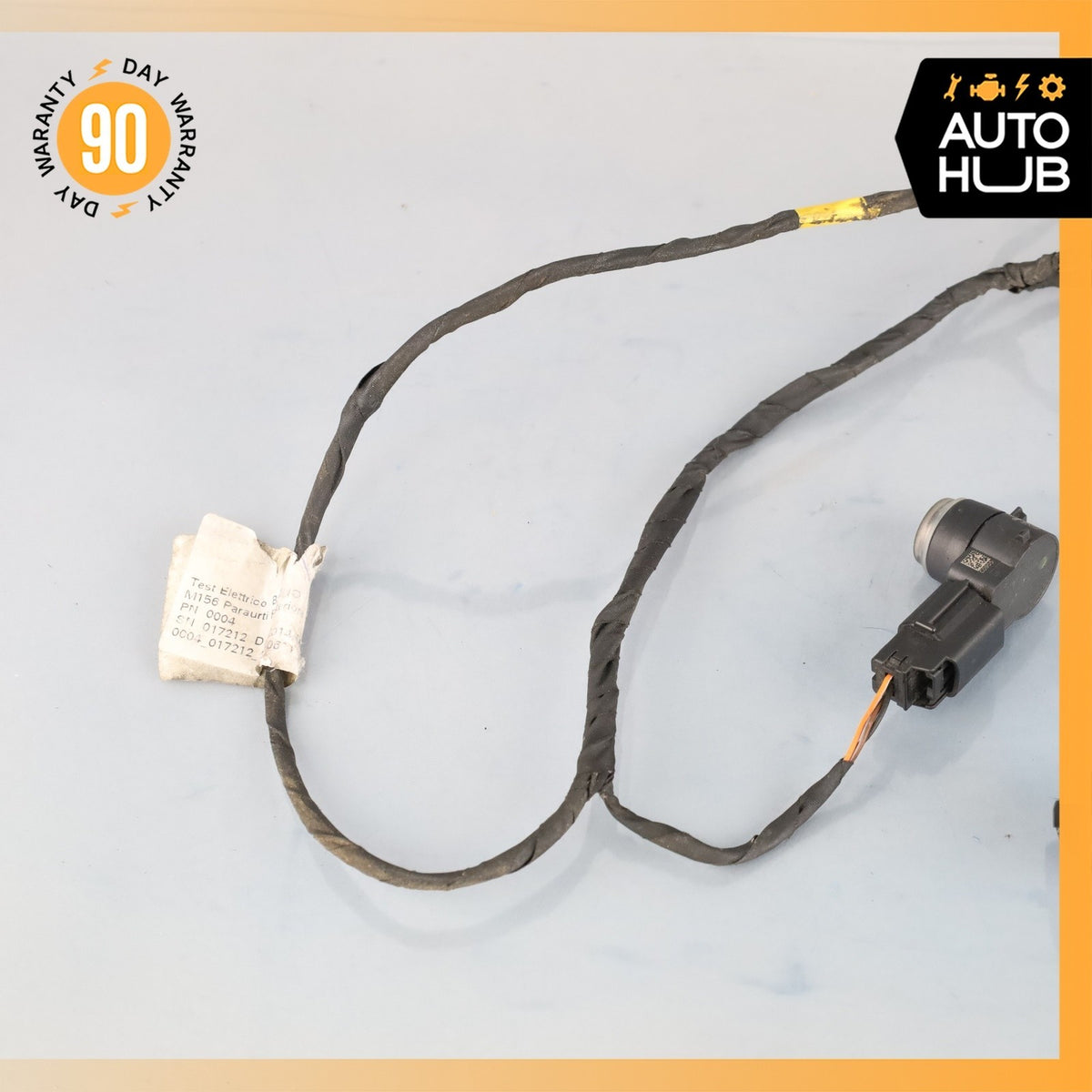14-15 Maserati Quattroporte M156 Rear Bumper Parking Wire Harness w/ Sensor OEM - photo 3