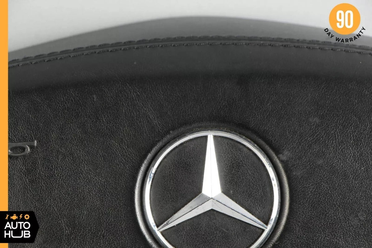10-14 Mercedes W221 S400 S63 AMG CL550 Steering Wheel Airbag Air Bag Black OEM - photo 3