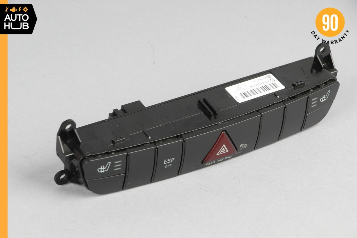 06-11 Mercedes W164 ML350 Dash Hazard Heated Seats ESP Control Panel OEM - photo 1