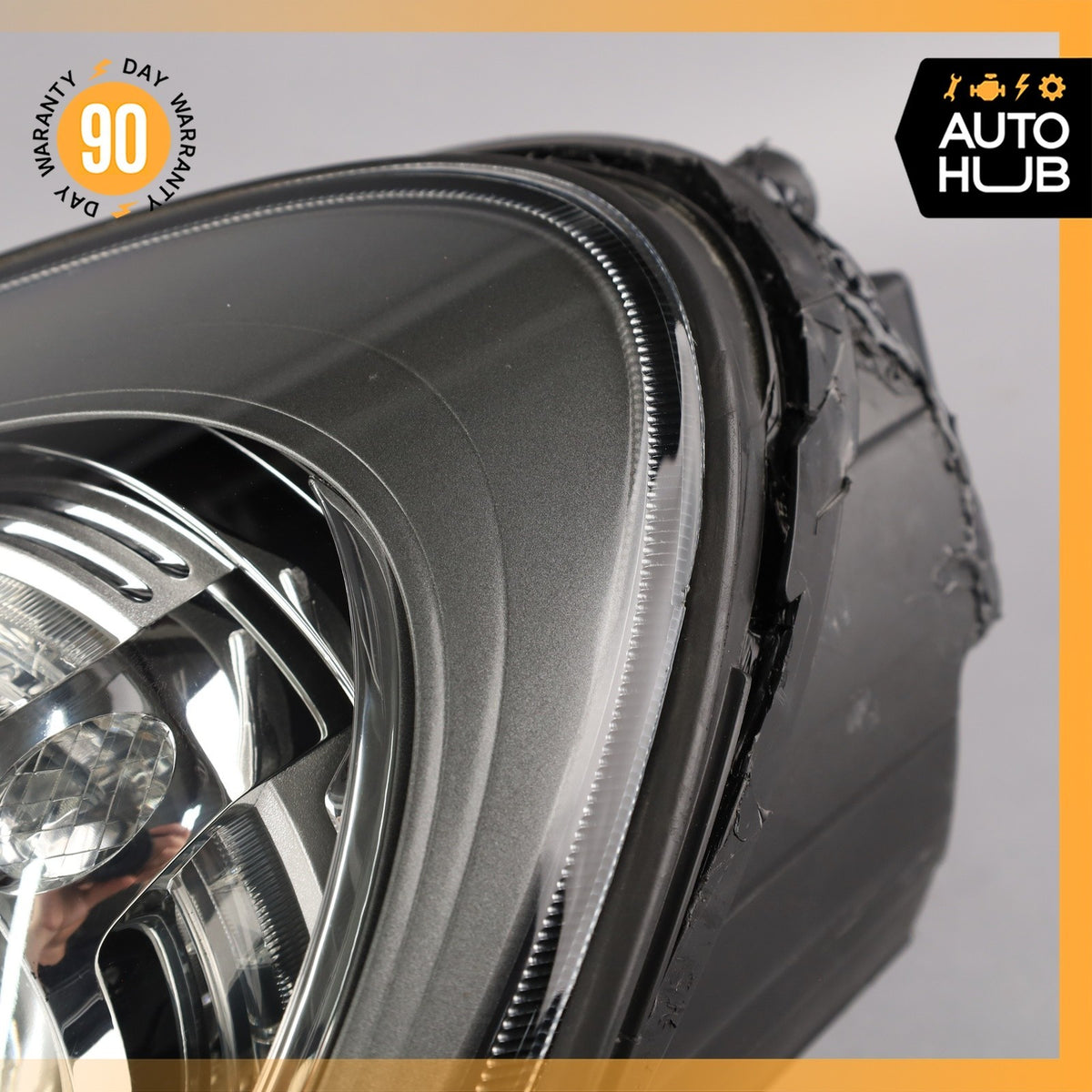 11-14 Porsche Cayenne 958 Left Driver Side Headlight Lamp Bi-Xenon OEM - photo 2