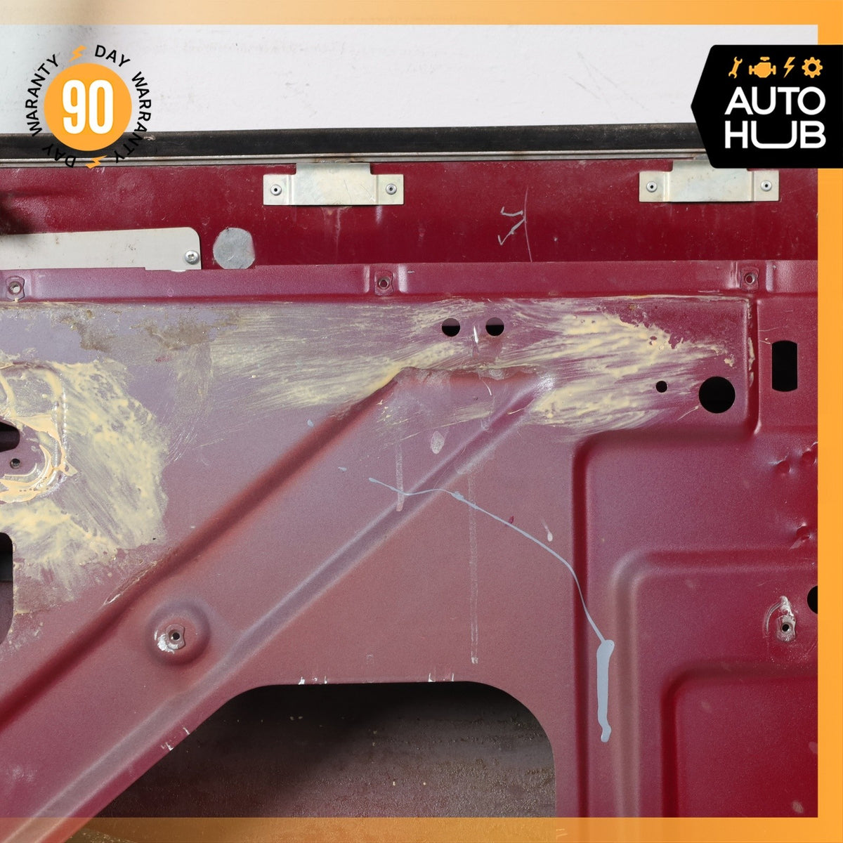 81-89 Rolls Royce Silver Spirit Spur Front Right Side Door Shell Red OEM 22k - photo 22