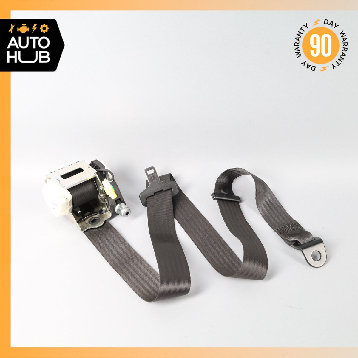08-19 Maserati GranTurismo M145 Rear Left Driver Side Seat Belt Black OEM - photo 2