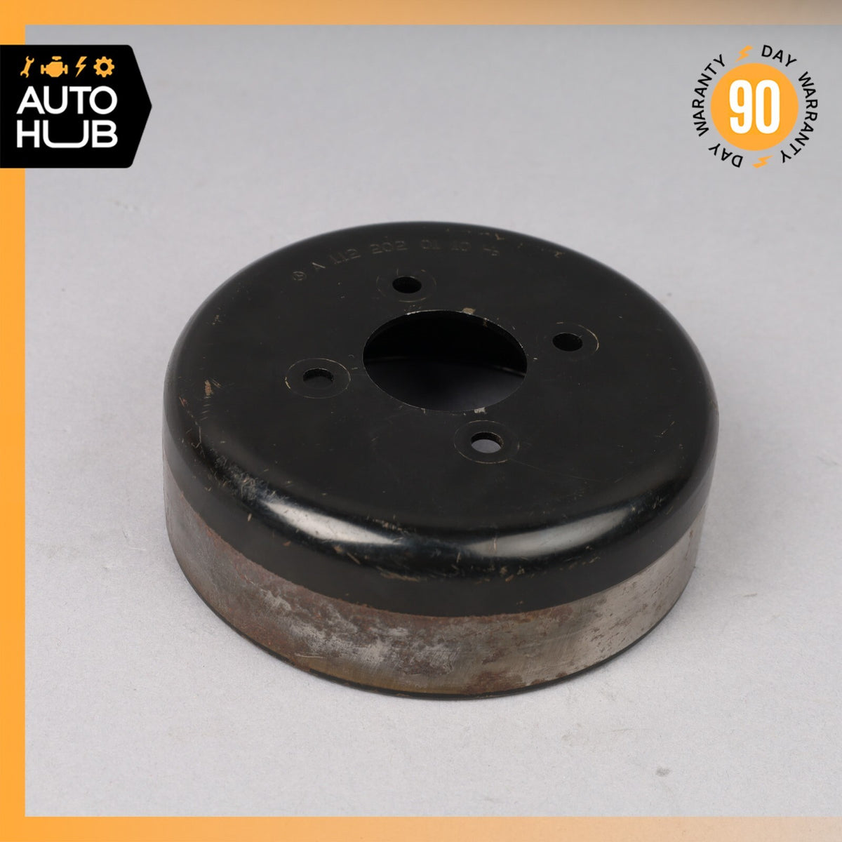 03-08 Mercedes W211 E55 SL55 AMG Engine Water Pump Pulley 1122020110 OEM - photo 1