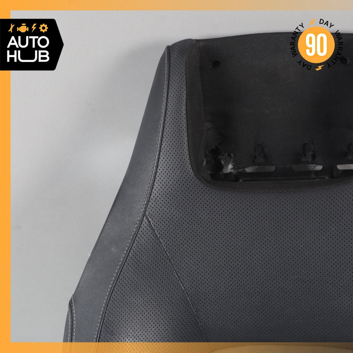 10-17 Mercedes W207 E350 E550 Front Right Side Seat Cushion Upper Black OEM - photo 7