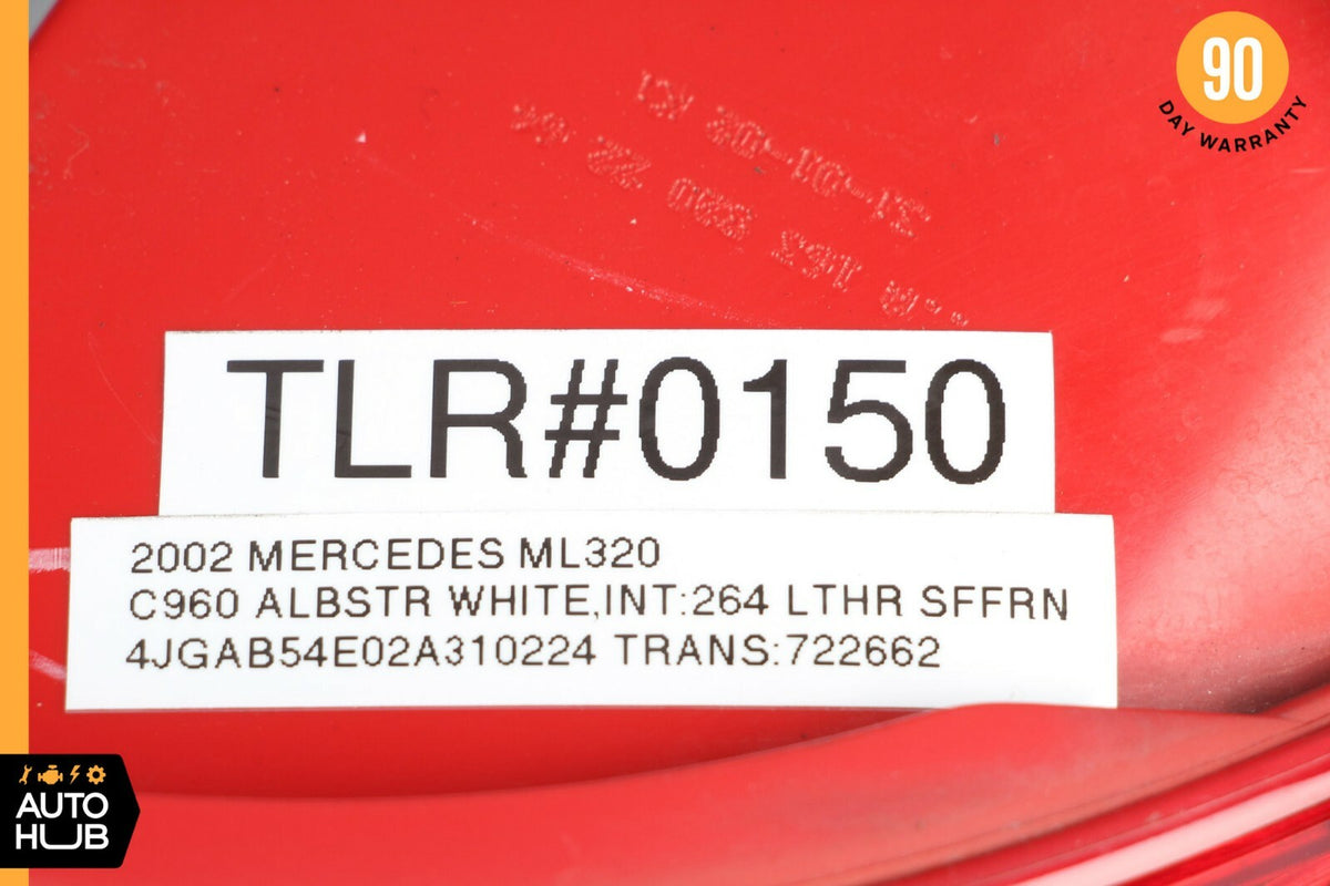 02-05 Mercedes W163 ML320 ML500 Rear Right Passenger Side Tail Light Lamp OEM - photo 12