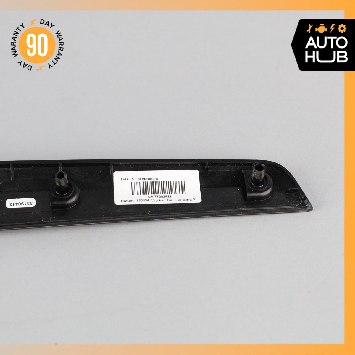 14-17 Mercedes W207 E350 E550 Front Right Door Panel Bezel Trim Wood OEM - photo 9