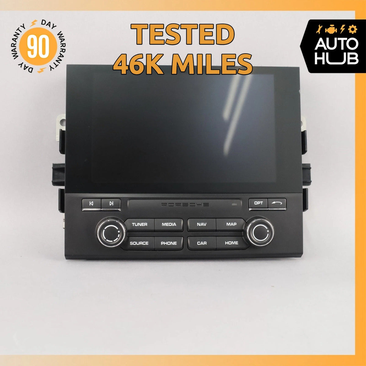 17-18 Porsche Macan 95B Navigation Display Screen Monitor Unit 95B919606B OEM - photo 1
