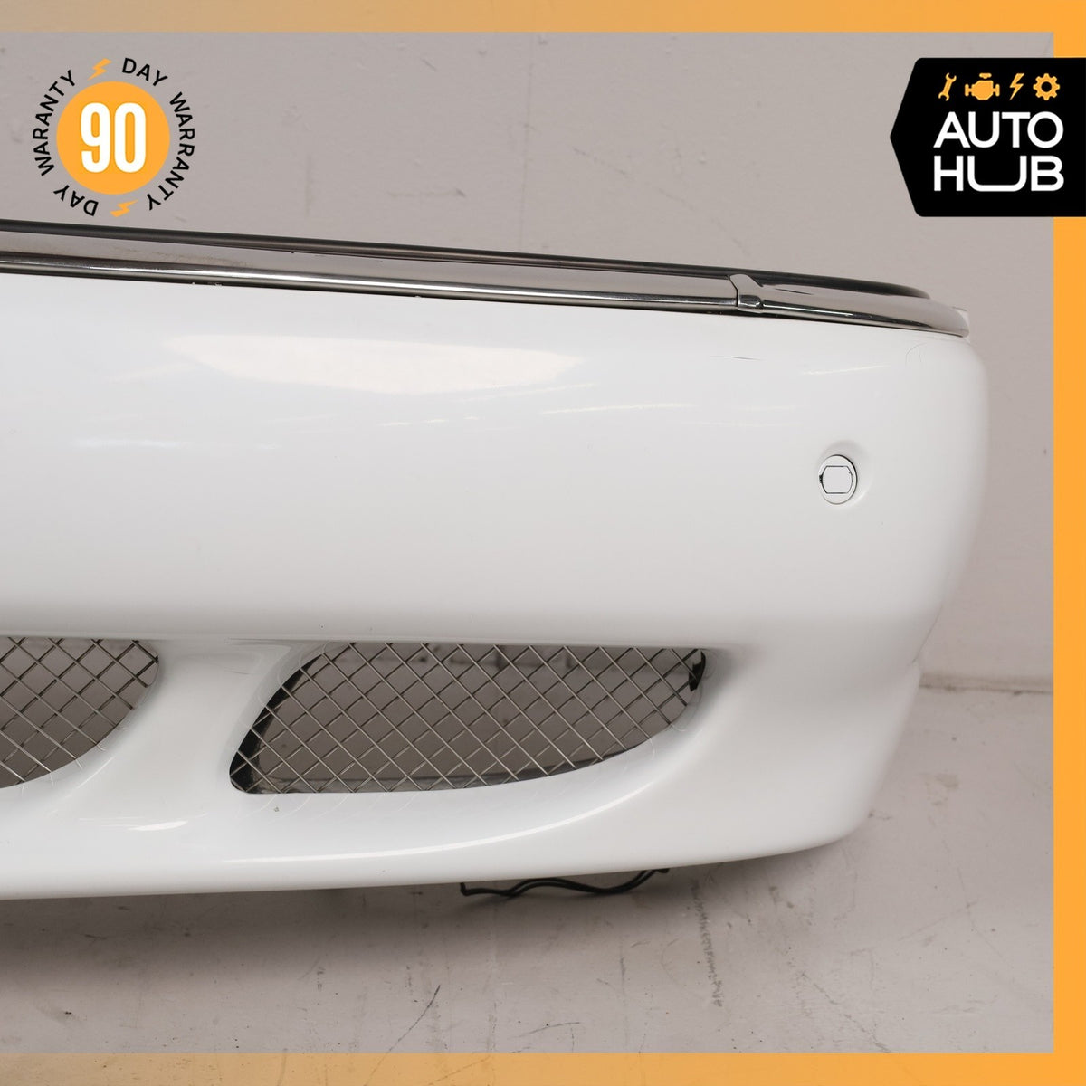 00-02 Bentley Arnage Front Bumper Cover Assembly White OEM 30k - photo 7