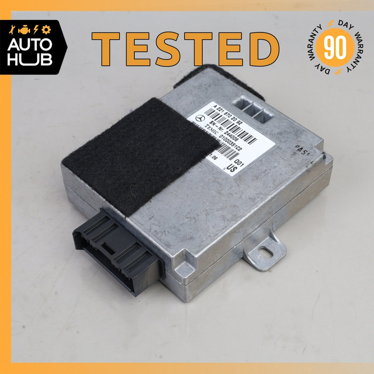 07-14 Mercedes W221 S600 CL550 Voice Language Communication Control Module OEM - photo 1
