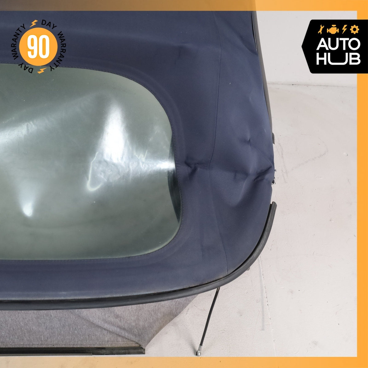 97-02 Porsche Boxster 986 Convertible Soft Top Roof Blue OEM - photo 10