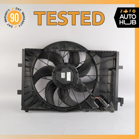 Mercedes W209 CLK350 Engine Motor Cooling Radiator Fan Assembly OEM - photo 1