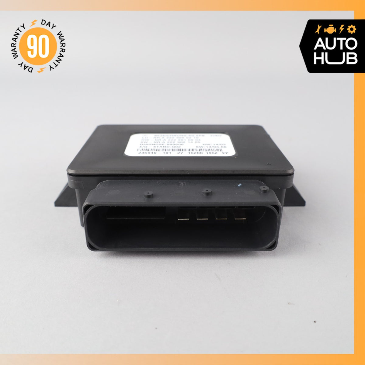 14-17 Mercedes W222 S550 S600 S63 Electronic Parking Brake Control Module OEM - photo 5