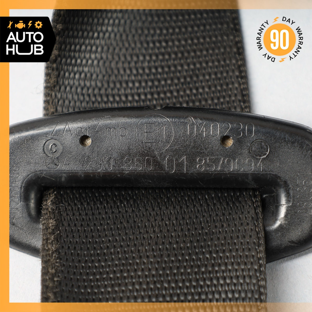 07-12 Mercedes R230 SL550 SL55 AMG Left Driver Seat Belt Retractor Black OEM - photo 13