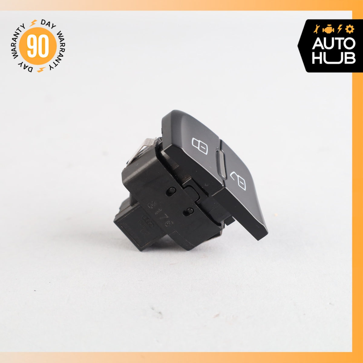 Audi S5 Front Left Door Lock Control Switch Black 8T1962107A OEM - photo 4