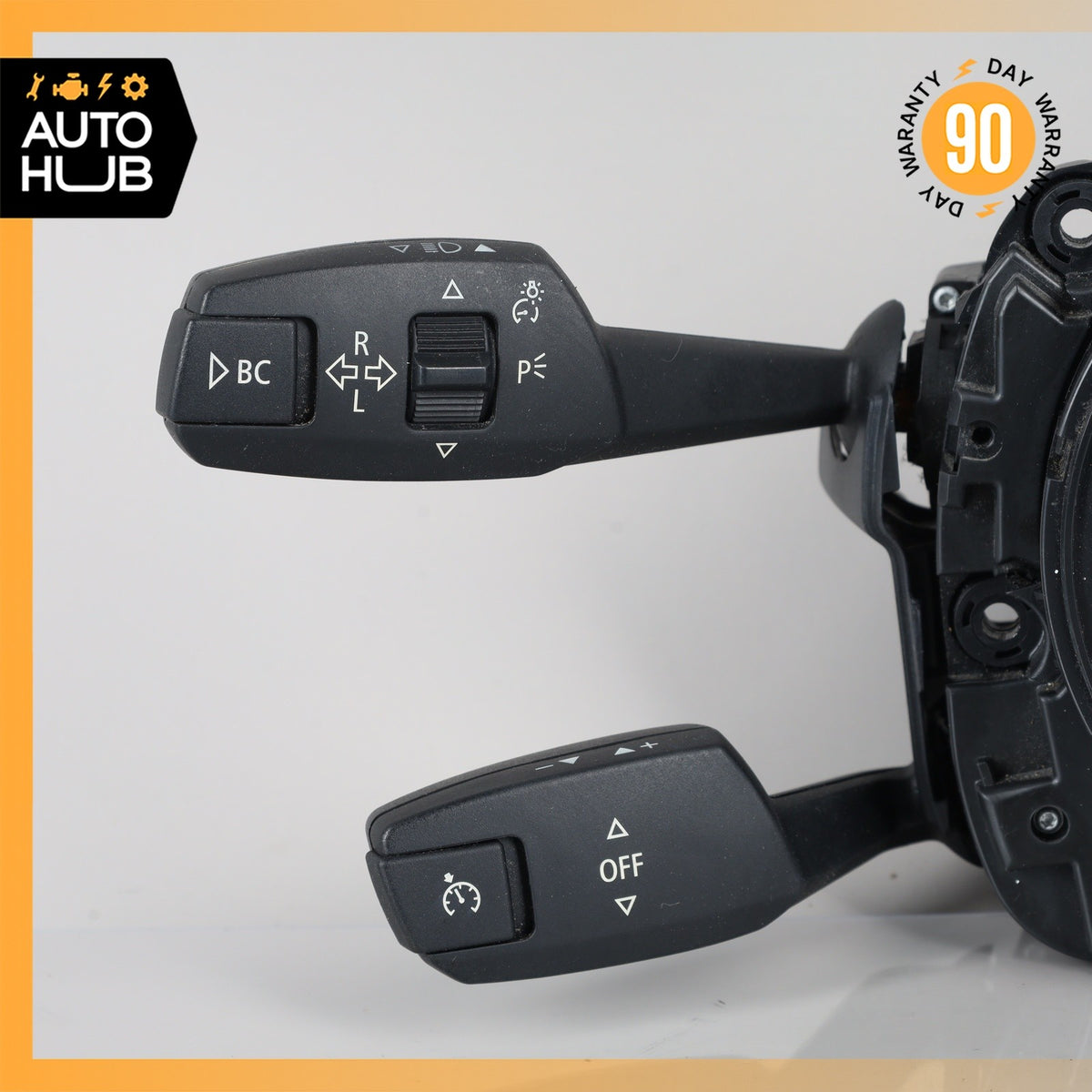 BMW E90 328i 330i 335i Steering Column Control Switch 6989557 OEM 67k - photo 3