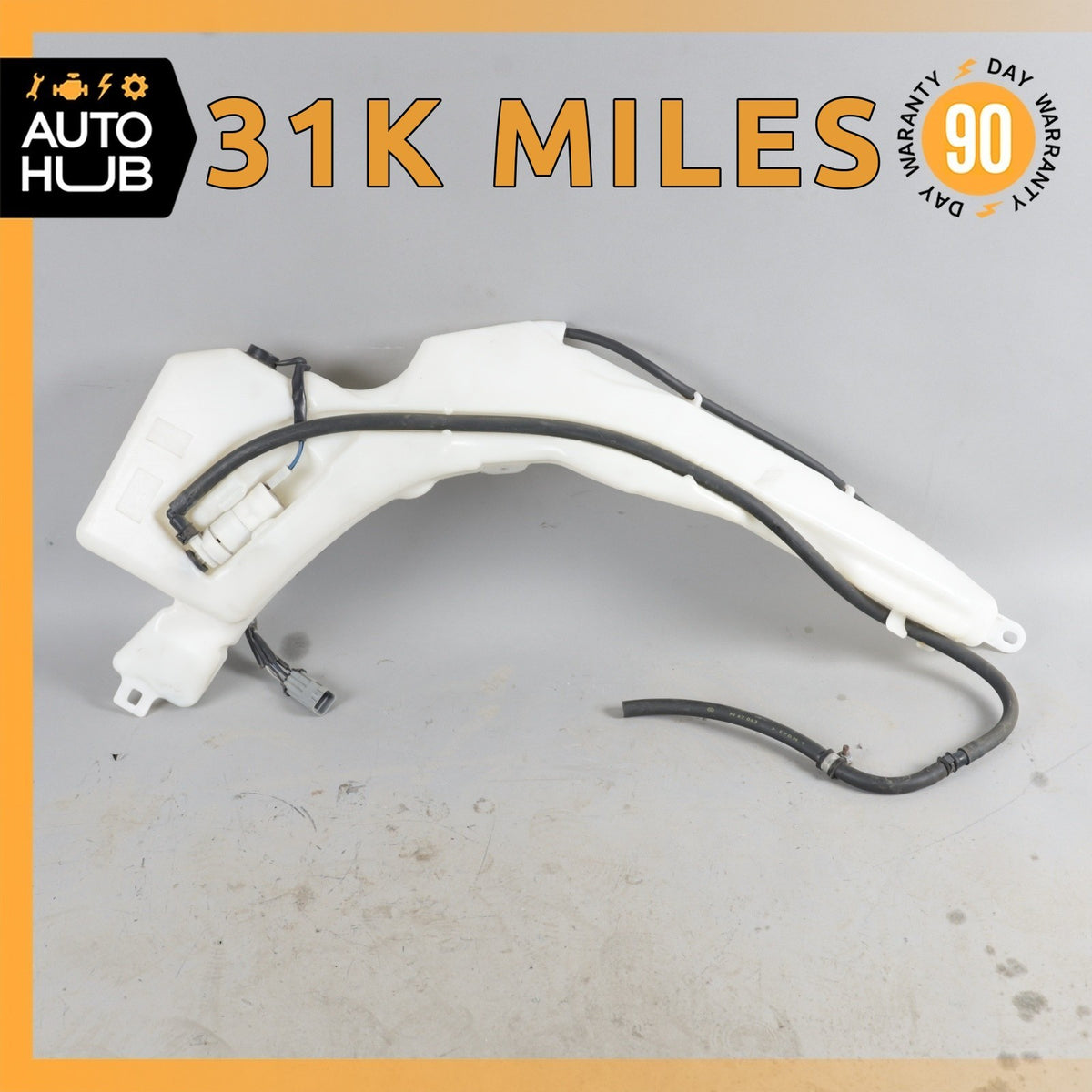 02-07 Maserati Spyder 4200 M138 Headlight Windshield Washer Bottle Tank OEM - photo 1