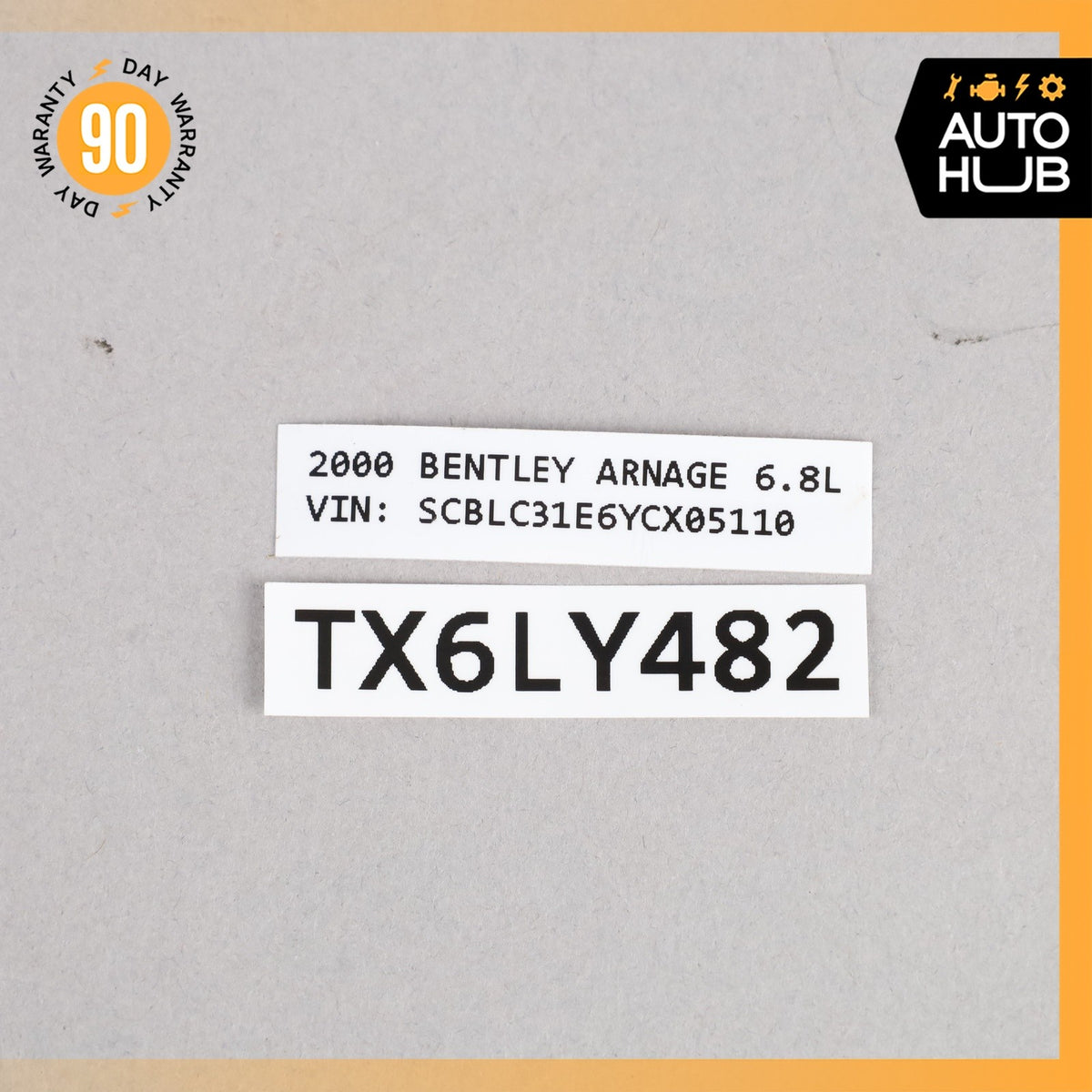 00-10 Bentley Arnage Azure Brooklands Front Right Spindle Knuckle Hub OEM 30k - photo 19