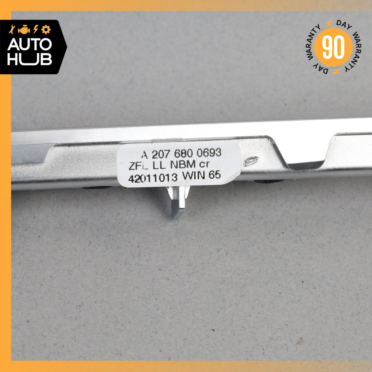 14-17 Mercedes W207 E350 E400 E550 Left Driver Side Dashboard Dash Trim Wood OEM - photo 6