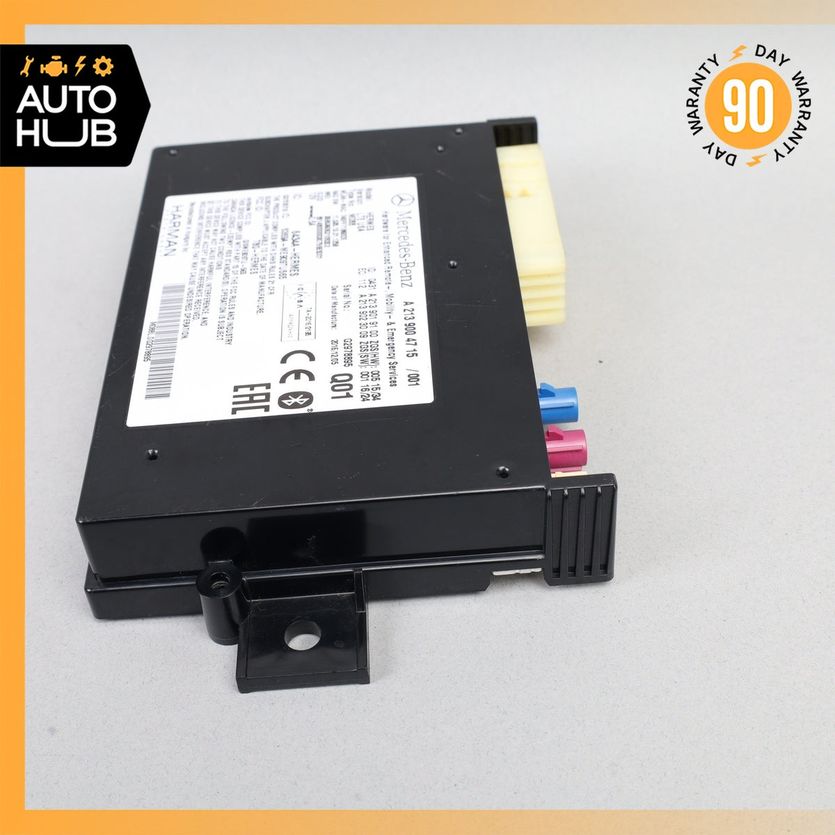 Mercedes W205 C63 AMG-S Telematic Communication Control Module OEM - photo 4