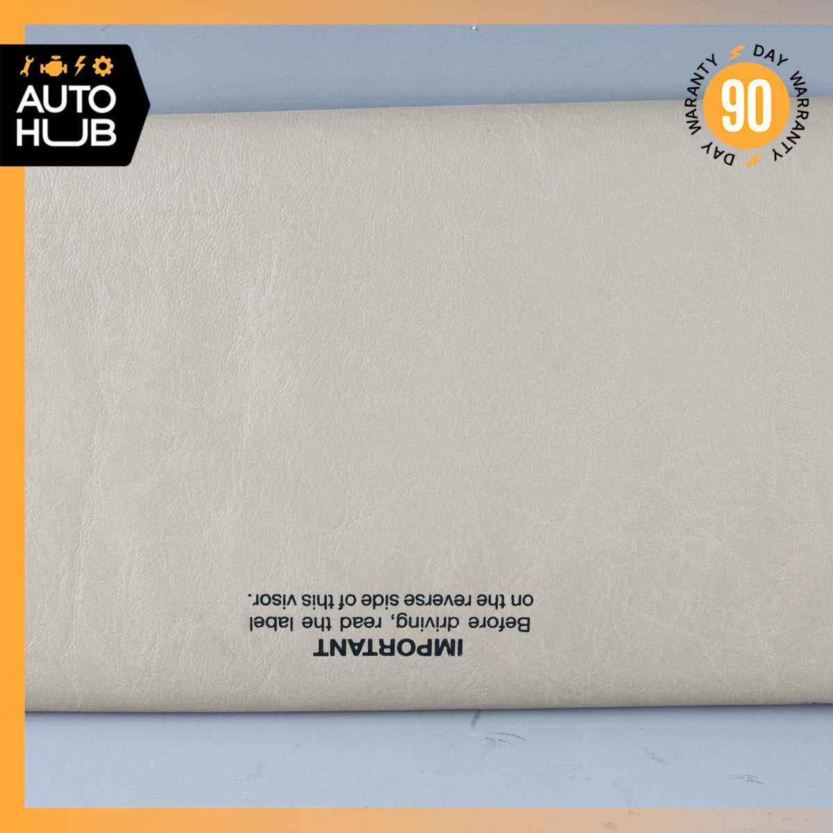 Mercedes W126 420SEL Right Passenger Side Sun Visor Sunvisor OEM - photo 11
