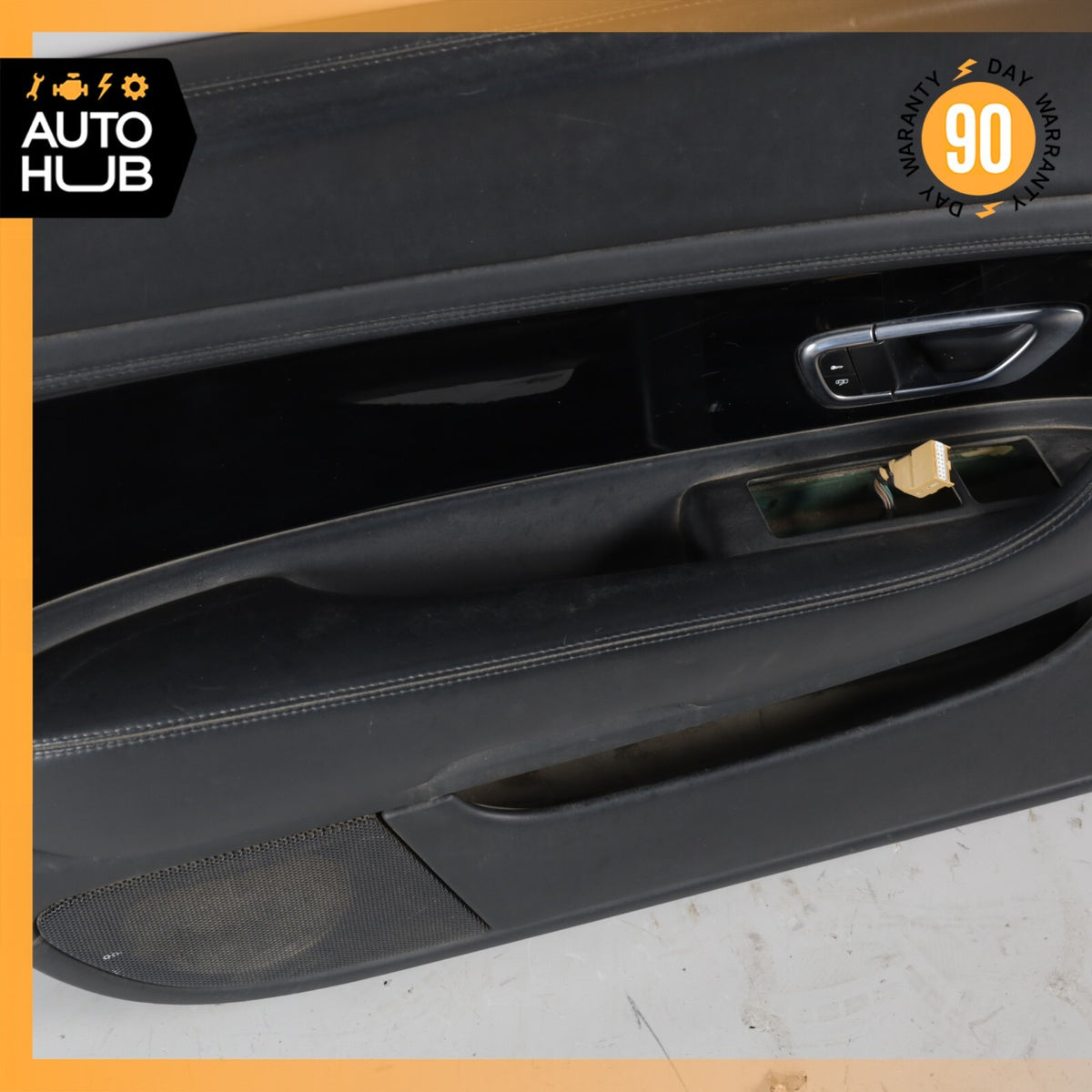 03-10 Bentley Continental GT Left Driver Side Interior Door Panel Black OEM 61k - photo 11