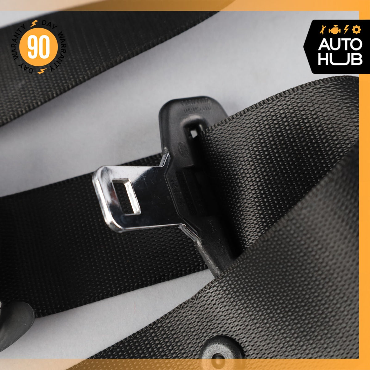 10-13 Mercedes W221 S400 S63 AMG Seat Belt Front Right Passenger Side Black OEM - photo 12