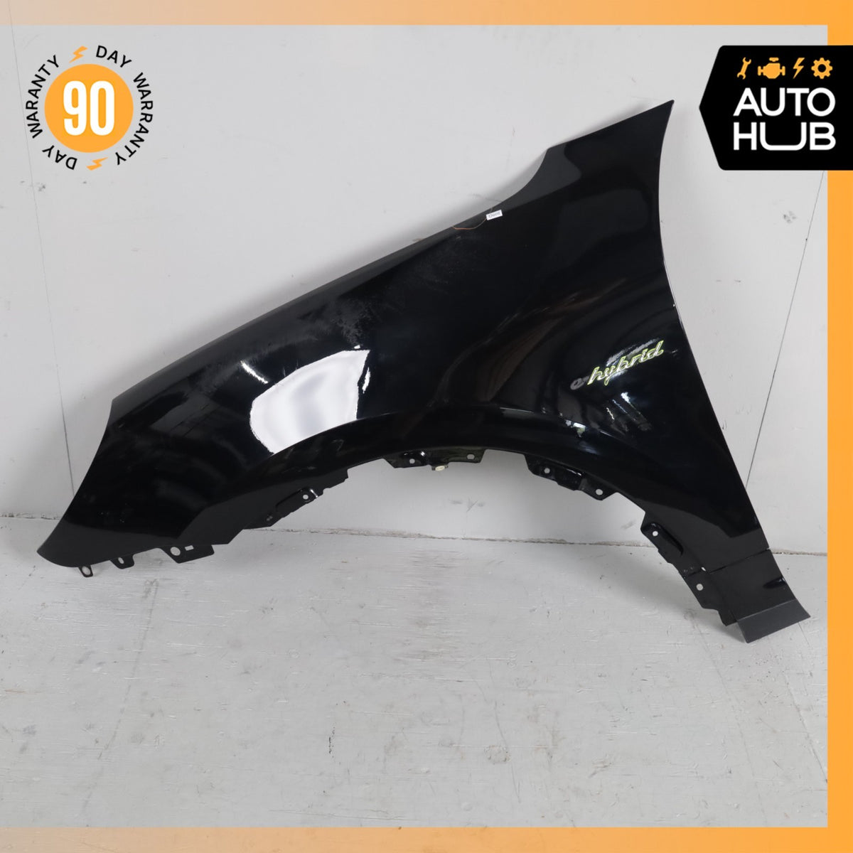15-18 Porsche Cayenne 958 Left Driver Side Fender Assembly Black OEM - photo 2