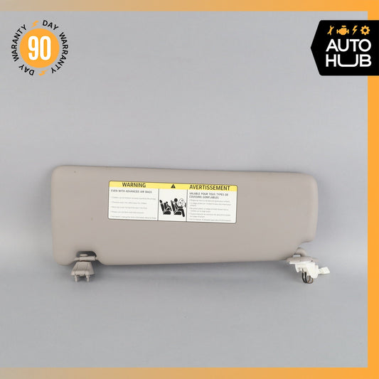 BMW F30 320i 428i 335i M3 Right Side Sun Visor Sunvisor Gray OEM - photo 1