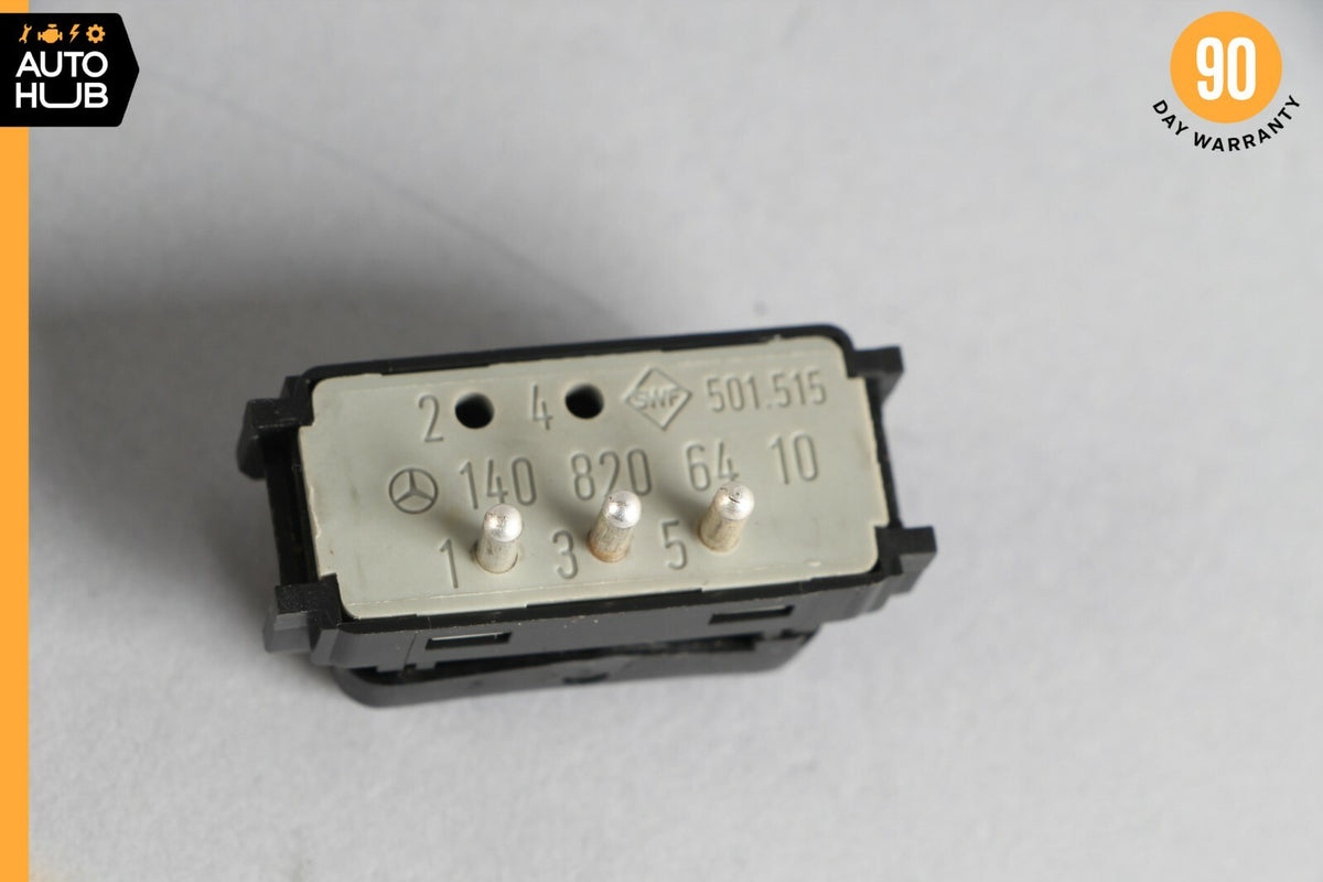 93-99 Mercedes W140 S500 Coupe 600SEC Belt Feeder Switch Button 1408206410 OEM - photo 5