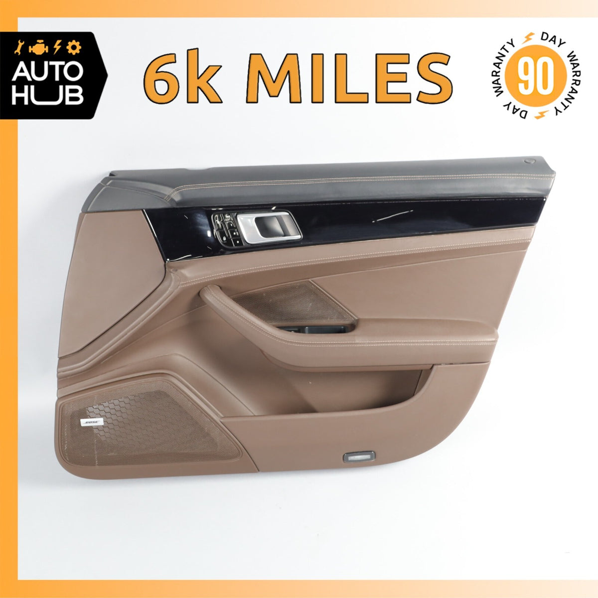 17-23 Porsche Panamera 971 4S Front Right Side Interior Door Panel OEM 6k - photo 1