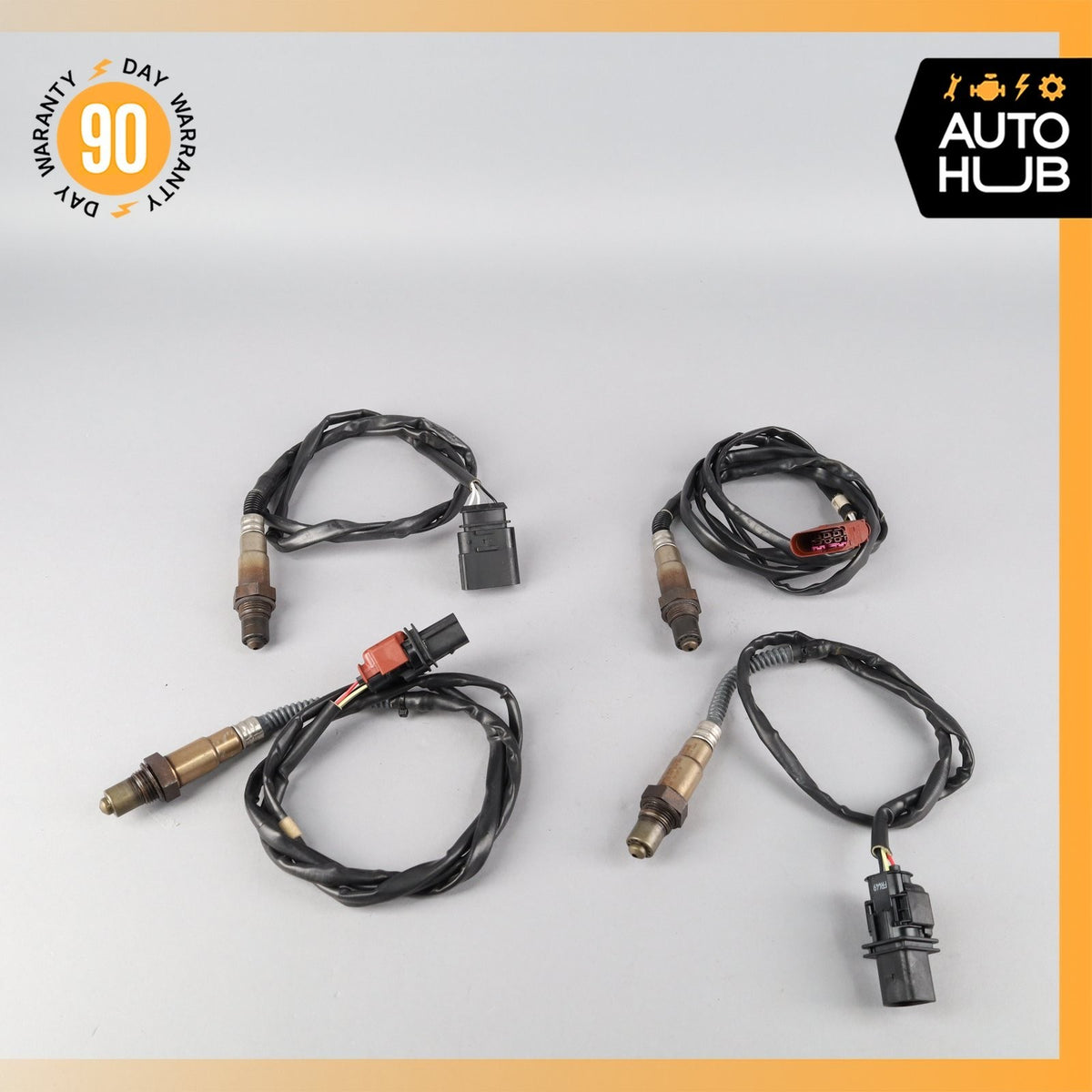 12-18 Bentley GT Flying Spur 6.0L Oxygen O2 Sensor Lambda Set 07C906262CH OEM - photo 2