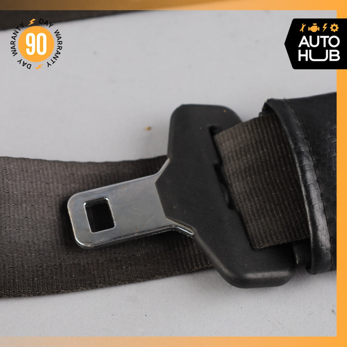 08-19 Maserati GranTurismo M145 Front Right Side Seat Belt Black OEM - photo 8