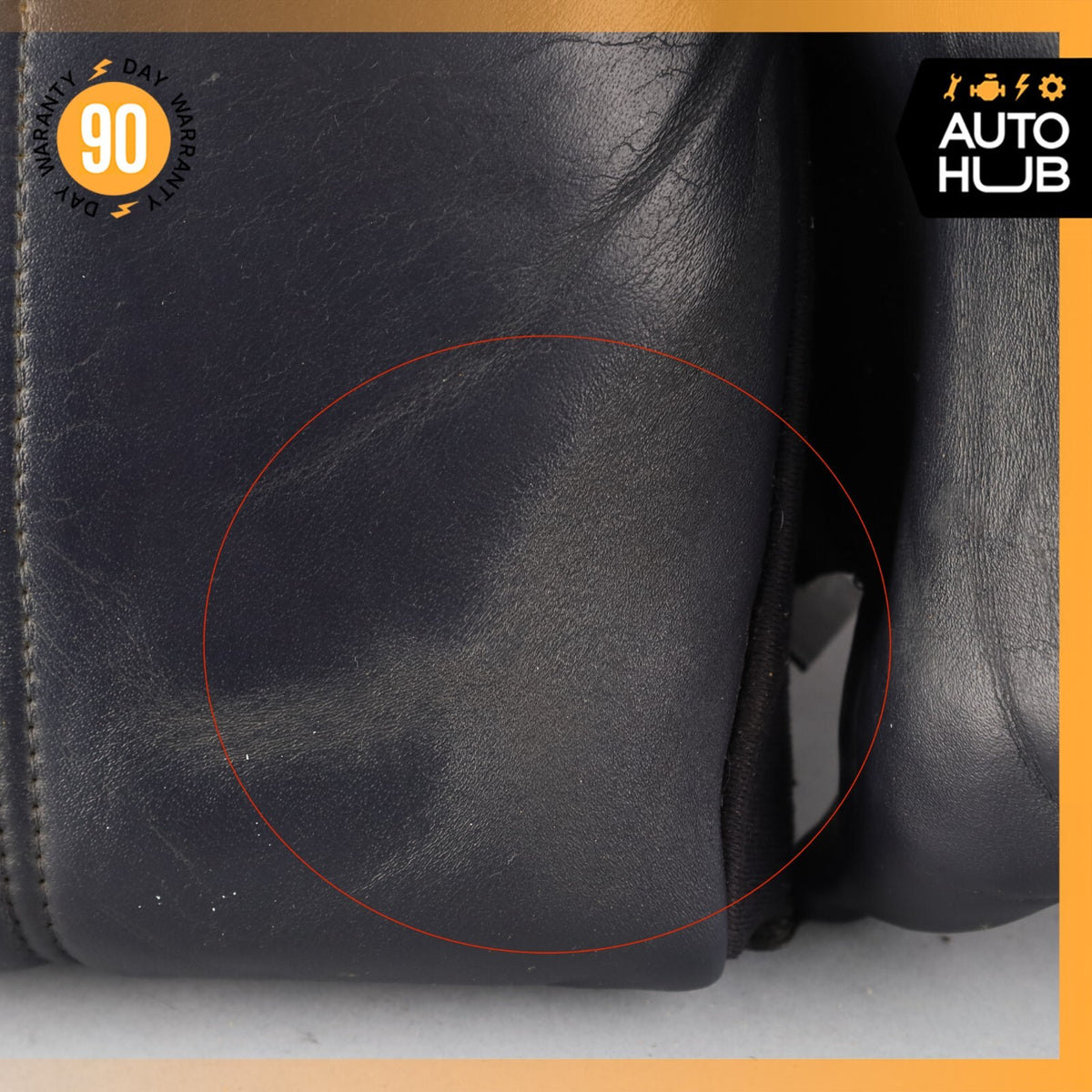 03-06 Bentley Continental GT Front Left Side Seat Upper Back Cushion OEM 65k - photo 8