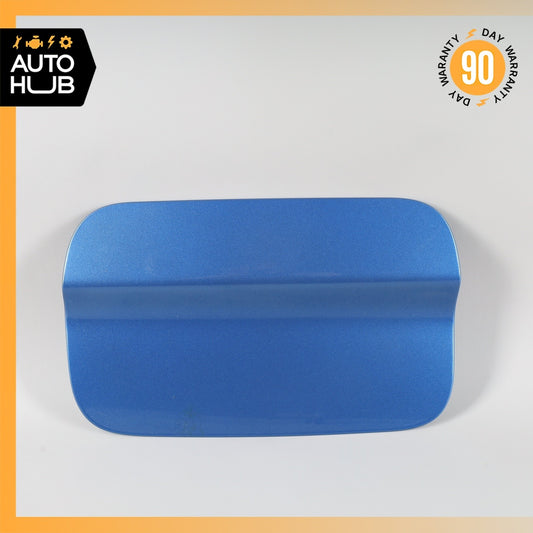 BMW F22 M235i Fuel Gas Tank Filler Neck Lid Door Cover Panel Blue OEM - photo 1