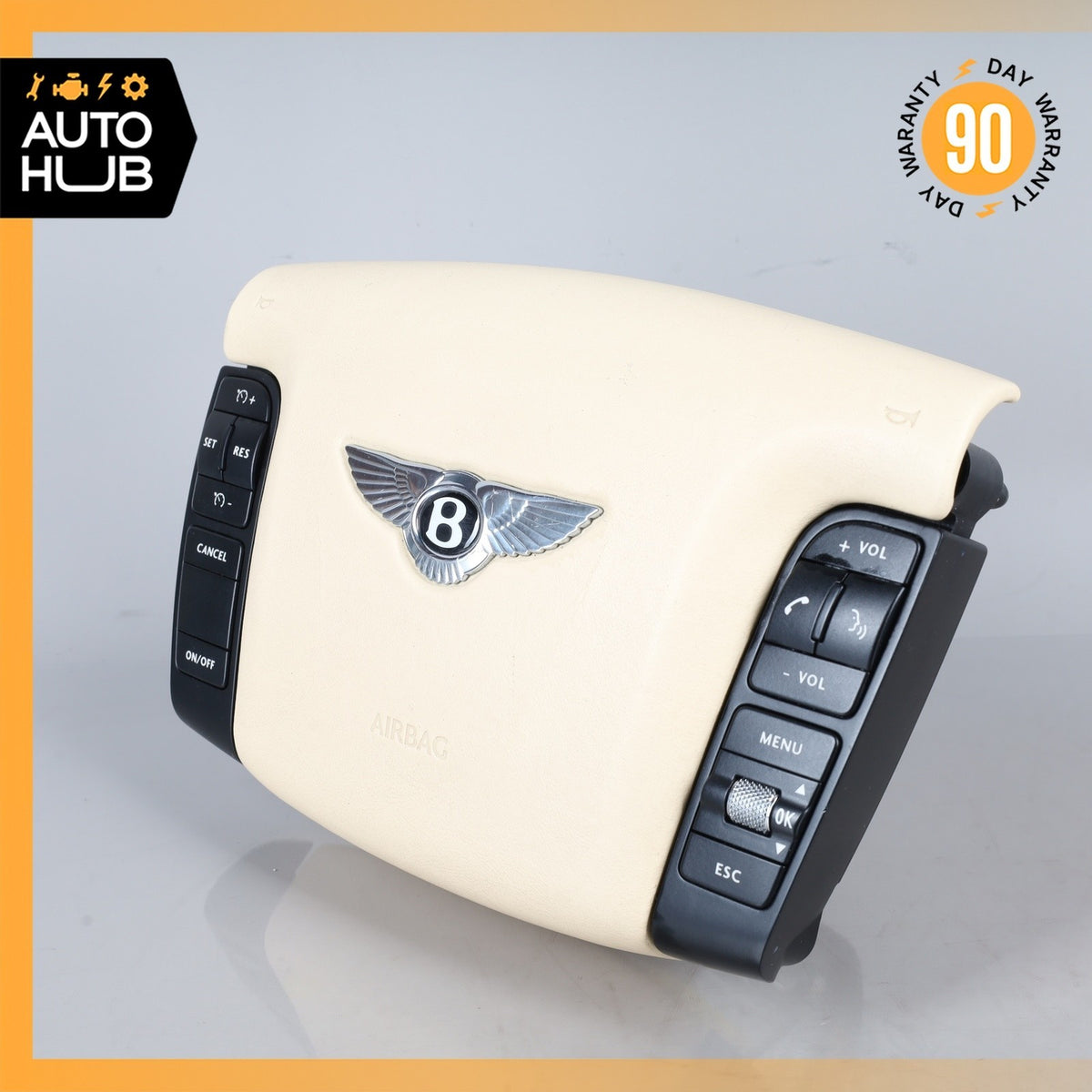 03-13 Bentley Continental GTС Flying Spur Driver Steering Wheel Airbag OEM 40k - photo 6
