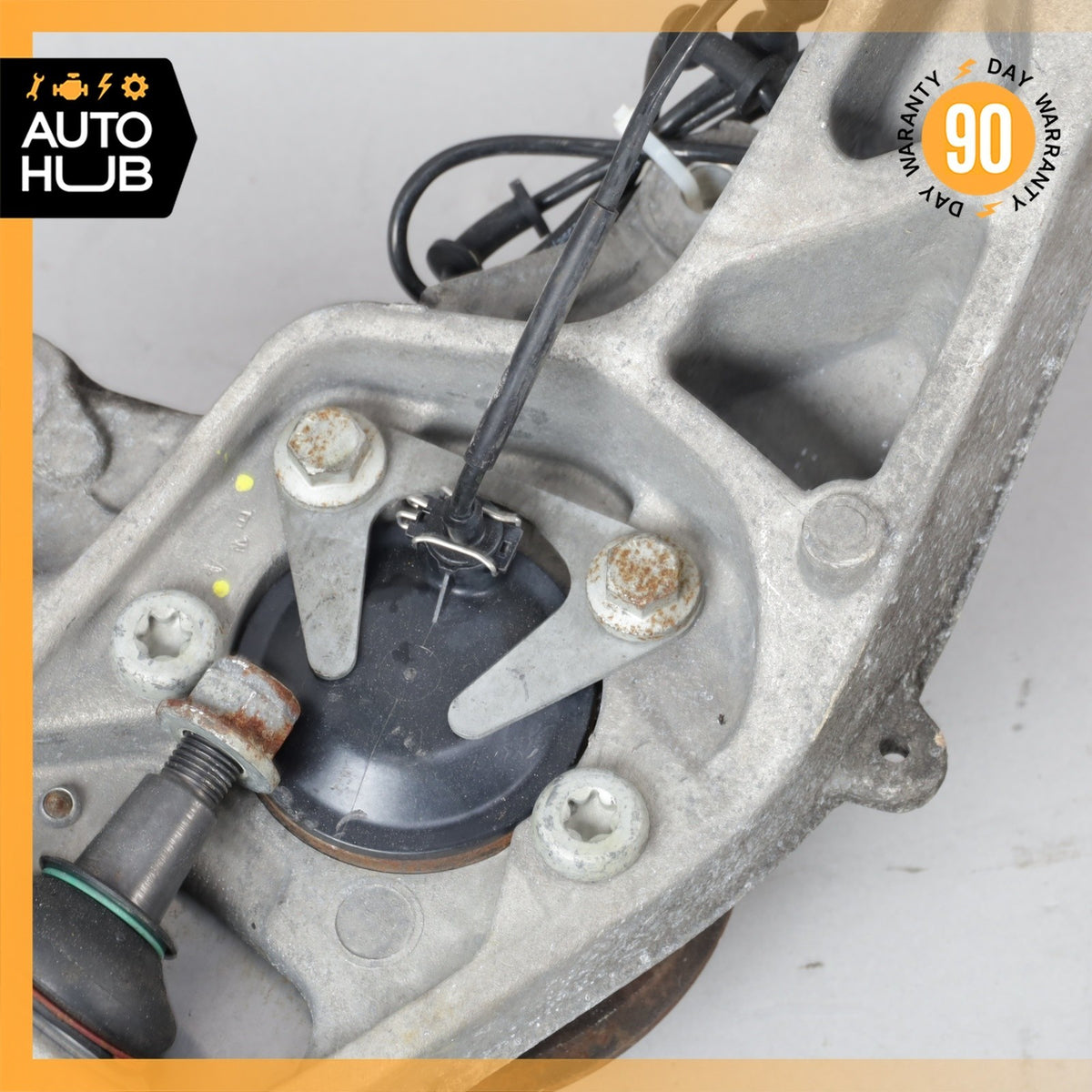 10-19 Jaguar X351 XJ XJR Front Left Side Spindle Knuckle Hub OEM - photo 15
