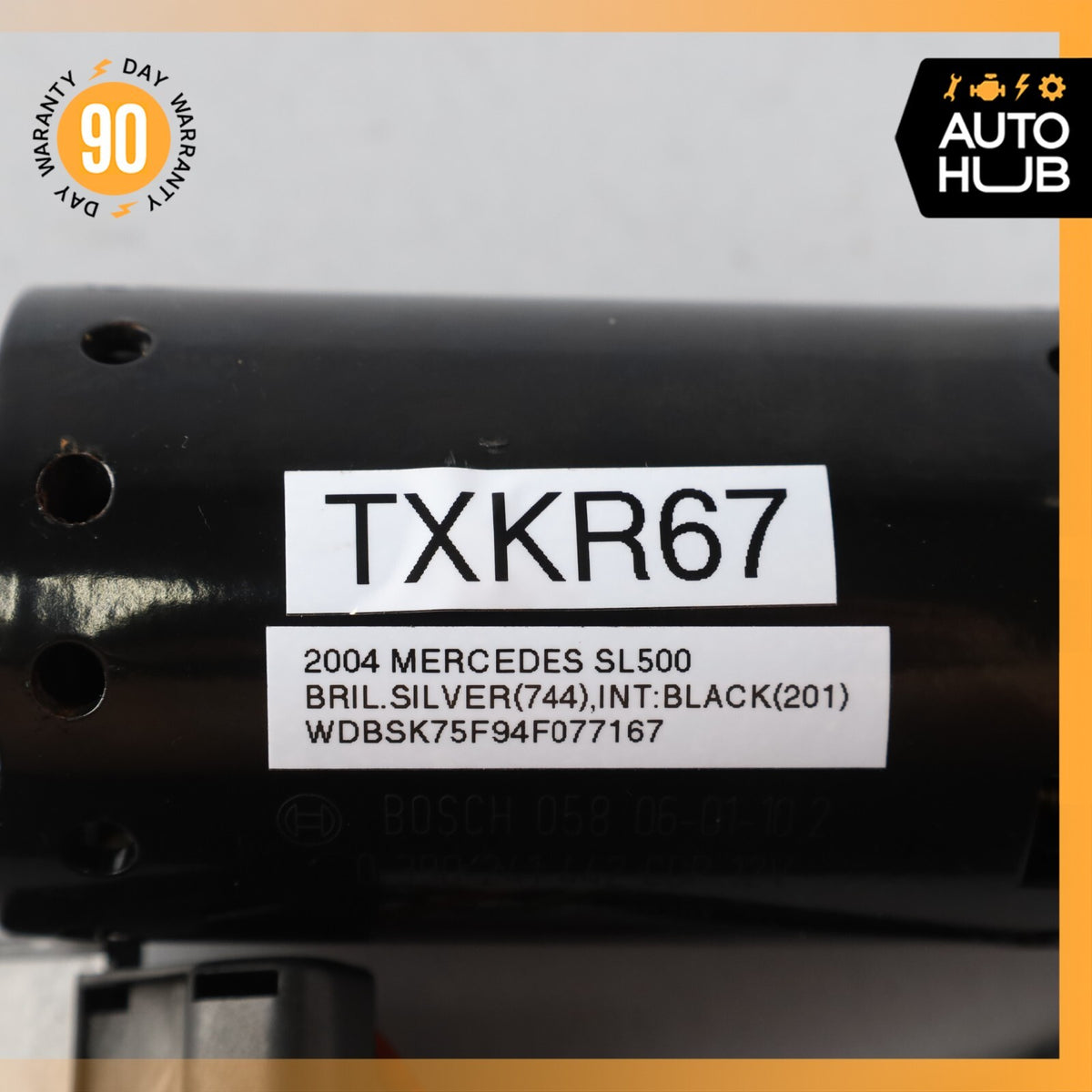 03-12 Mercedes R230 SL500 SL550 SL600 SL55 AMG Windshield Wiper Motor OEM - photo 11