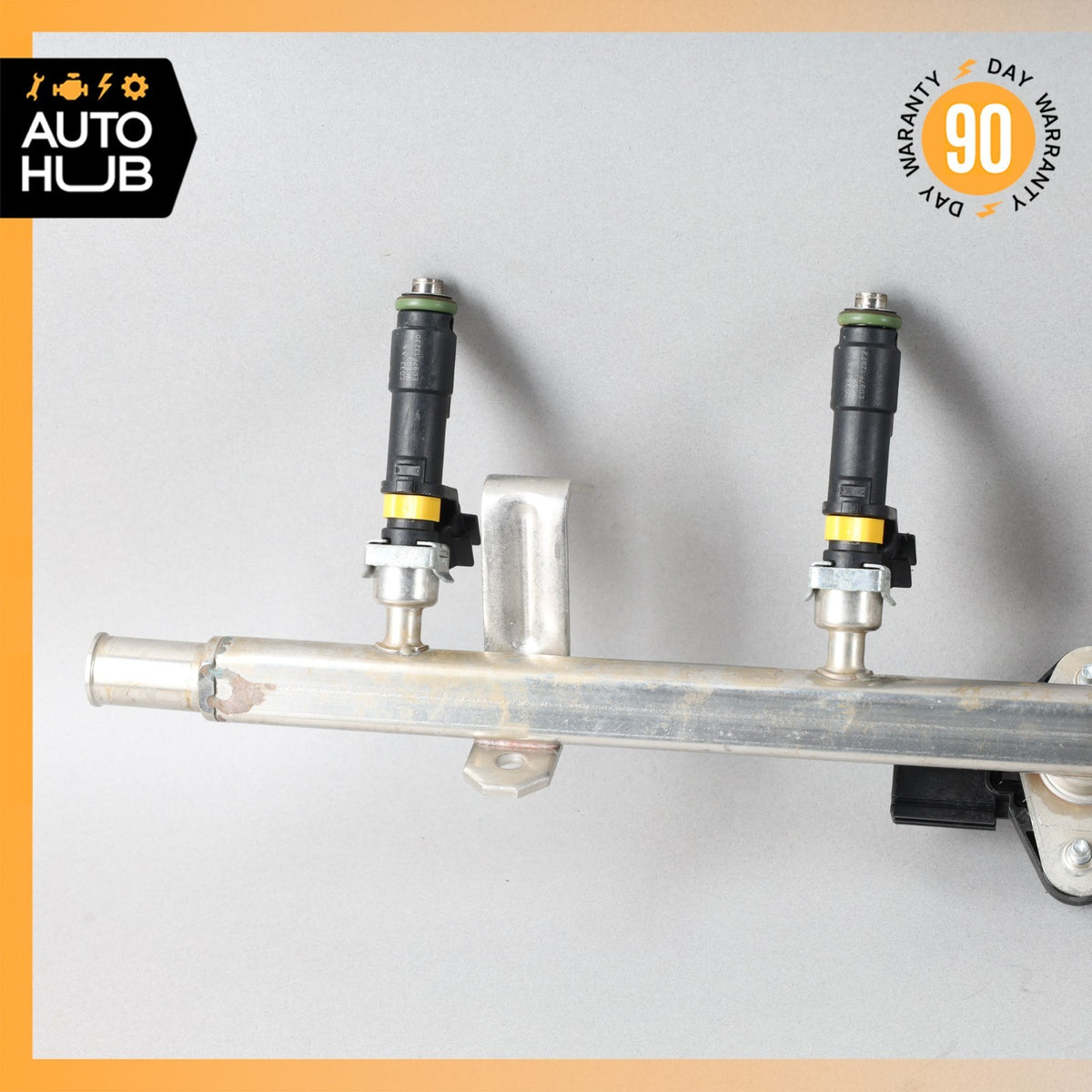 10-17 Aston Martin DB9 Rapide Left Side Fuel Injector Rail w/Injectors OEM - photo 14